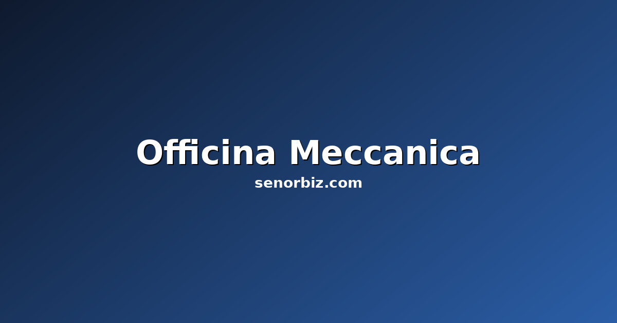 Officina meccanica moderna con auto sul ponte sollevatore