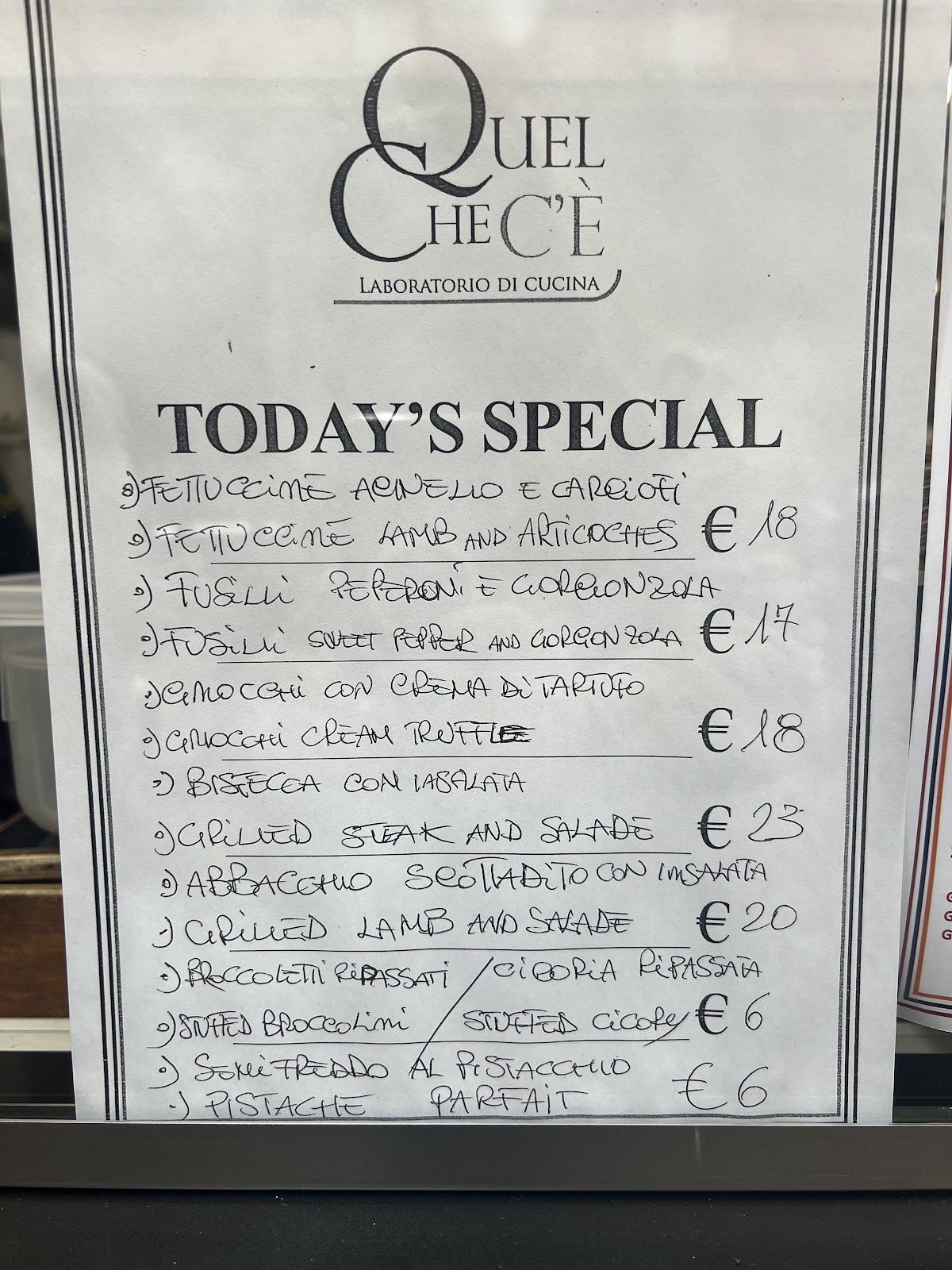 Interno Quel che c’è laboratorio Di Cucina